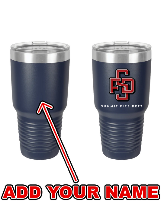 SFD 30oz. Stainless Tumbler Style1 - Navy