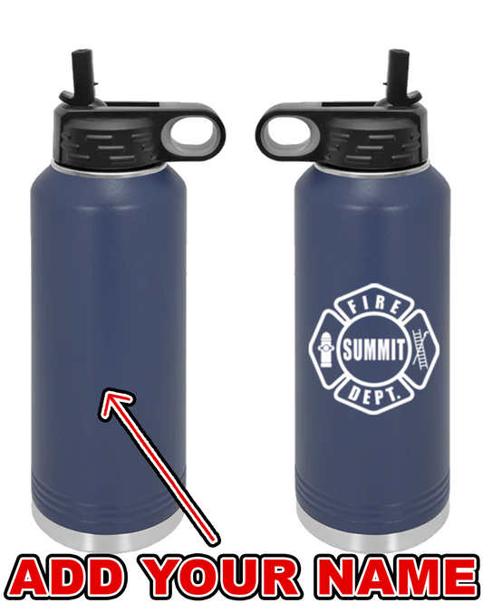 SFD 40oz. Stainless Water Bottle Style3 - Navy