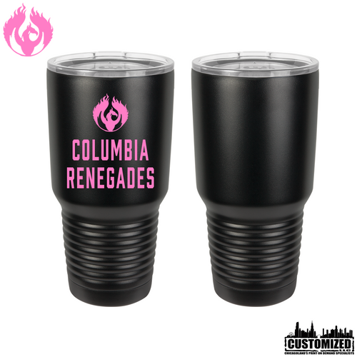 Columbia Renegades - 30oz Stainless Steel Tumbler - Black