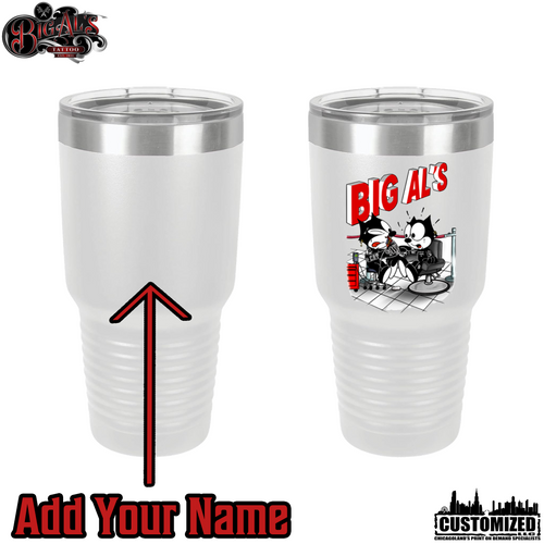 Big Al's Tattoo 30oz Stainless Steel 