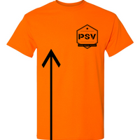 PSV Short Sleeve Gildan shirt - Safety Orange