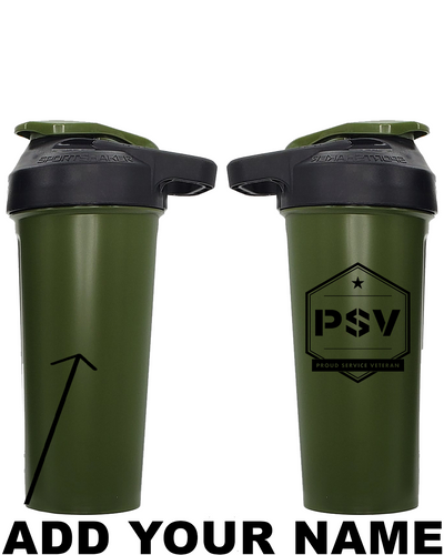PSV 27oz. Military Green Shaker