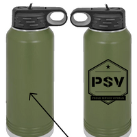 PSV 40oz. Stainless Steel Water Bottle - Military Green