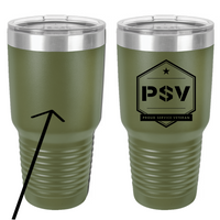 PSV 30oz. Stainless Steel Tumbler - Military Green
