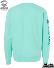 Load image into Gallery viewer, &quot;All You Need Is Love And A Cat, Or Two, Or Three...&quot; Midweight Sweatshirt - Mint