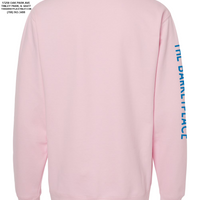 "All You Need Is Love And A Cat, Or Two, Or Three..." Midweight Sweatshirt - Pink