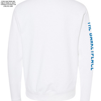 "All You Need Is Love And A Cat, Or Two, Or Three..." Midweight Sweatshirt - White