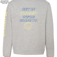 "Get in Motherfluffer..." Midweight Sweatshirt - Grey Heather