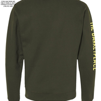 "Hold My Beer, I Need to Pet That Dog" Midweight Sweatshirt - Army