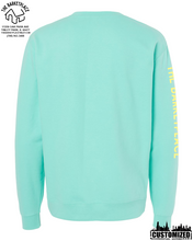 Load image into Gallery viewer, &quot;Hold My Beer, I Need to Pet That Dog&quot; Midweight Sweatshirt - Mint