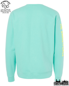 "Hold My Beer, I Need to Pet That Dog" Midweight Sweatshirt - Mint