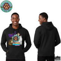 Anime Magic Midweight Hoodie - Black
