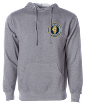 Load image into Gallery viewer, 100 Club &quot;Honor-Support-Remember&quot; Midweight Hoodie - Gunmetal
