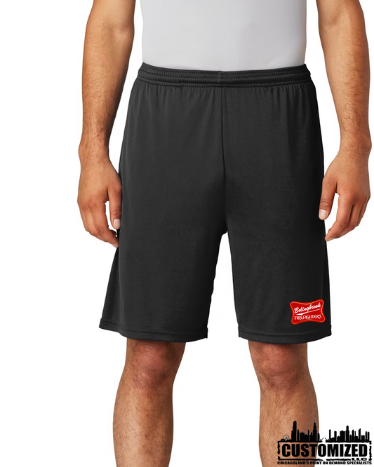 Bolingbrook FD "Miller Style" Pocketed Shorts - Black