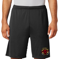 Bull Young Polyester Shorts w/Pockets - Black
