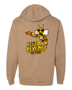 Bee's Revenge "OG"  Hot Honey Hoodie - Sandstone