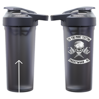 To The Point Tattoo 27oz. Sportshaker USA Shaker Cup - Smoked