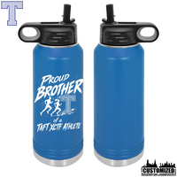 Taft Cross Country Proud Brother 32oz Stainless Steel Water Bottle - Royal