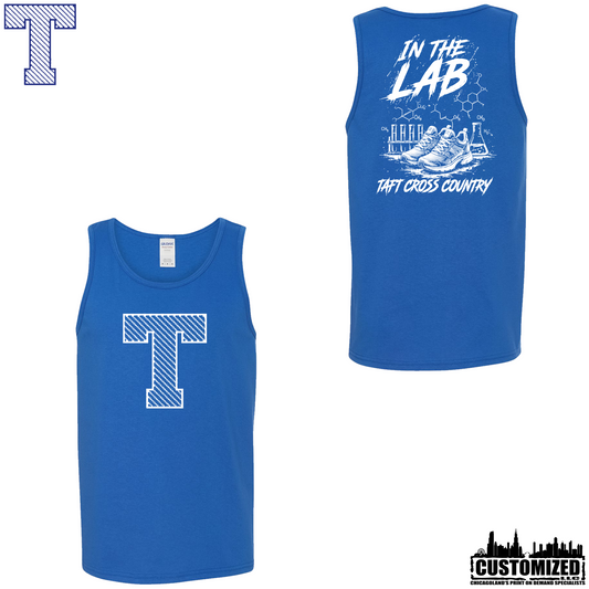 Taft Cross Country In The Lab Tank Top - Royal