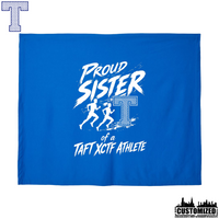 Taft Cross Country Proud Sister Stadium Blanket - Royal