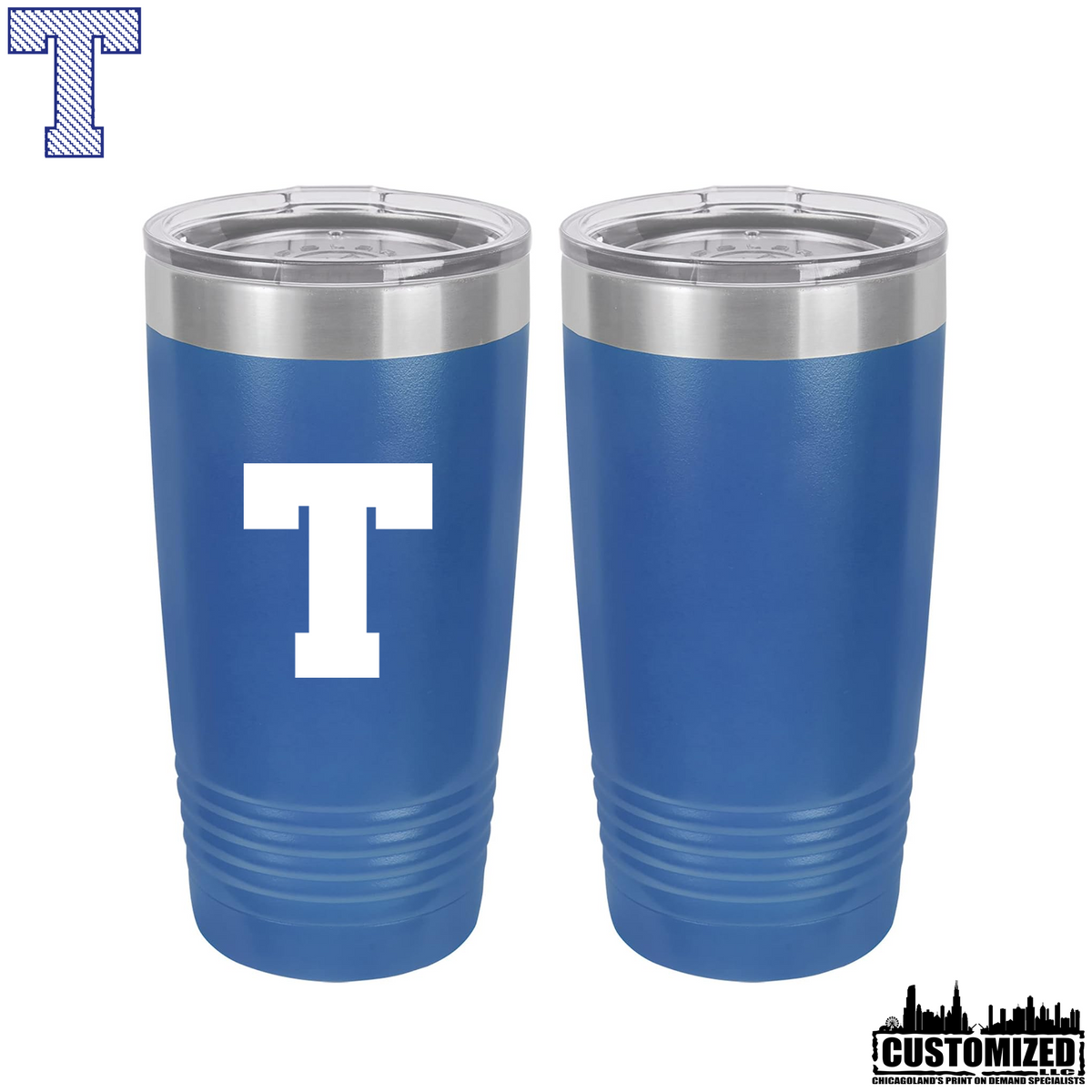 Taft Cross Country Taft T 20oz Stainless Steel Tumbler - Royal