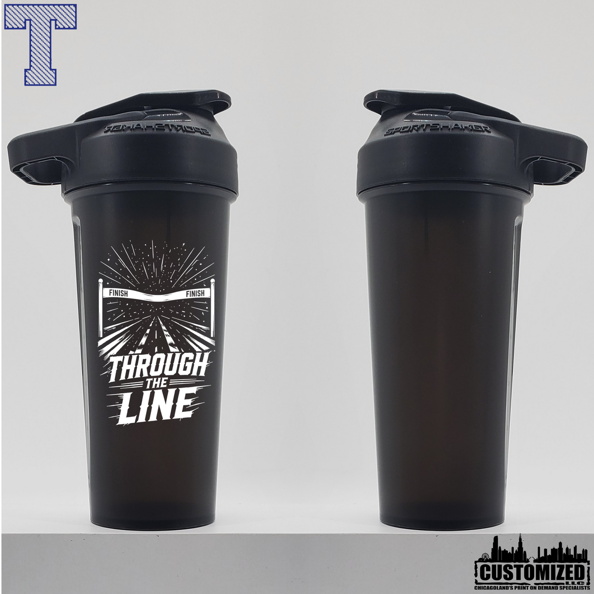Taft Cross Country Through The Line 27oz Shaker Cup - Smoked