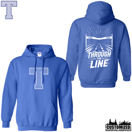 Taft Cross Country Through The Line Hoodie - Royal