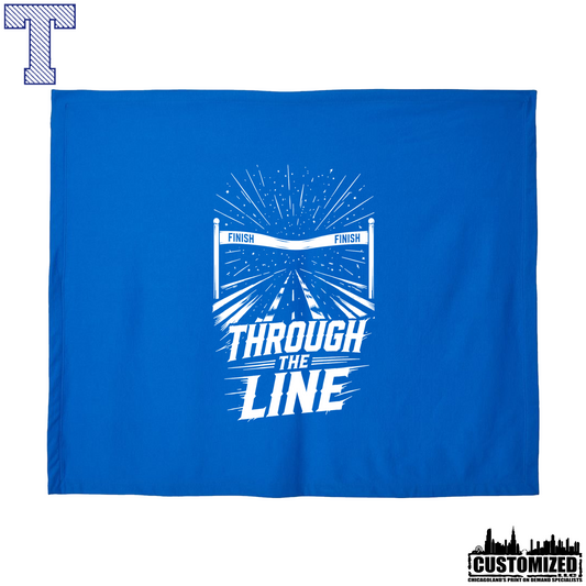 Taft Cross Country Through The Line Stadium Blanket - Royal