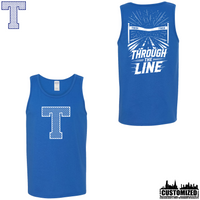 Taft Cross Country Through The Line Tank Top - Royal
