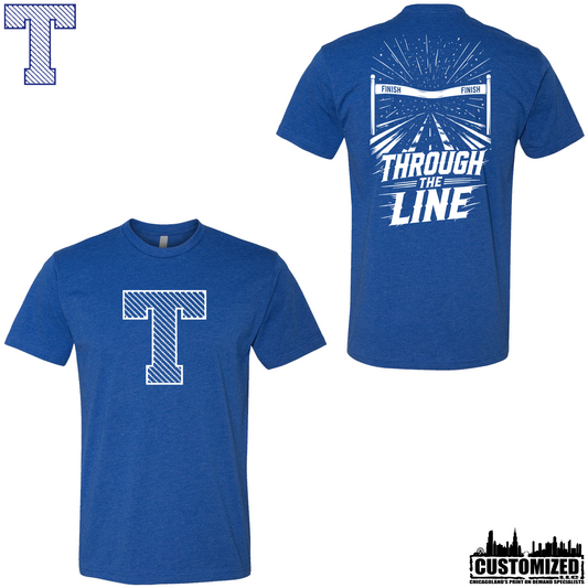 Taft Cross Country Through The Line short sleeve shirt - Royal