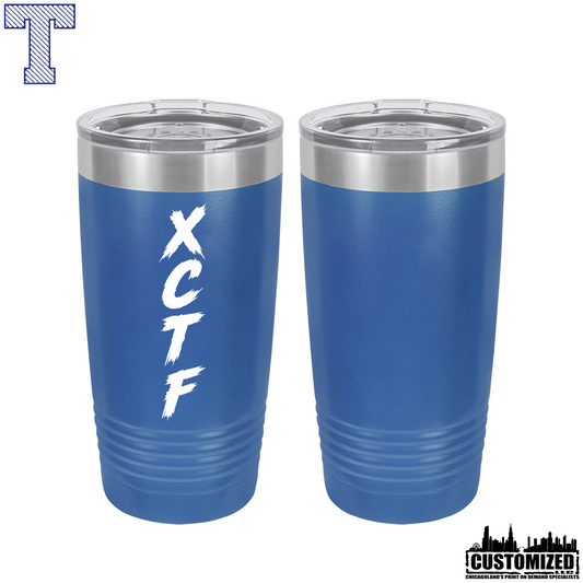 Taft Cross Country XCTF 20oz Stainless Steel Tumbler - Royal