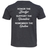 100 Club "Honor-Support-Remember" Toddler Shirt - Vintage Navy