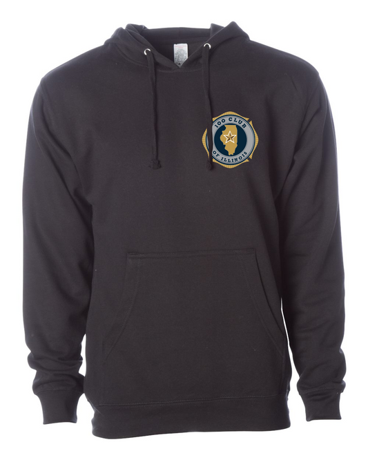 100 Club "Honor-Support-Remember" Midweight Hoodie - Black