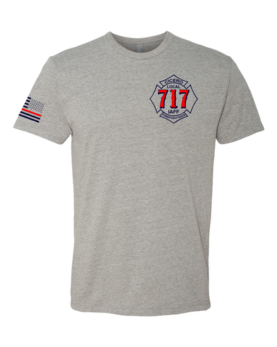 CFD Next Level Duty shirt - Heather Grey