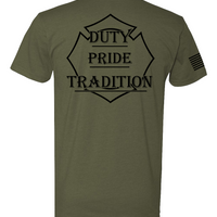 Stillville Duty-Pride-Tradition shirt - Military Green