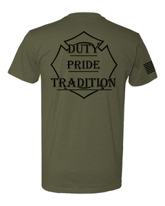 Stillville Duty-Pride-Tradition shirt - Military Green