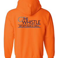 W159 Gildan Heavy Blend Full Zip Hooded Sweatshirt - Orange