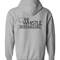 W159 Gildan Heavy Blend Full Zip Hooded Sweatshirt - Sports Grey