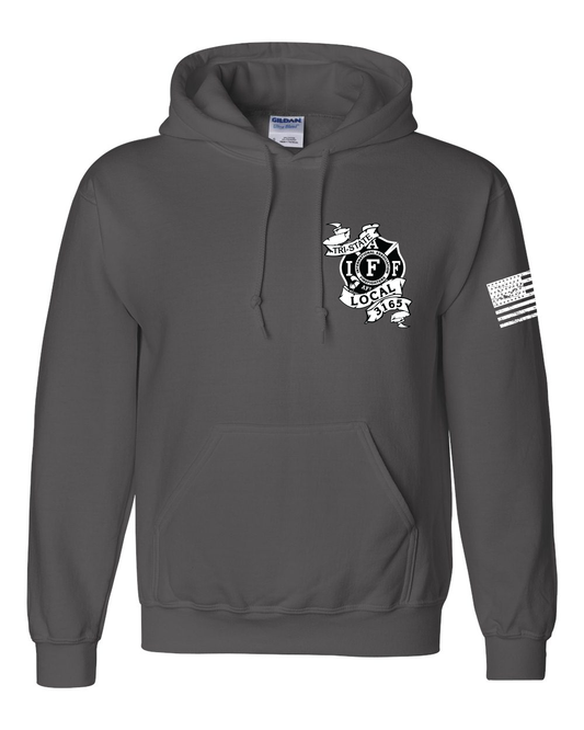 Tri-State Firefighters Gildan Hoodie - Charcoal