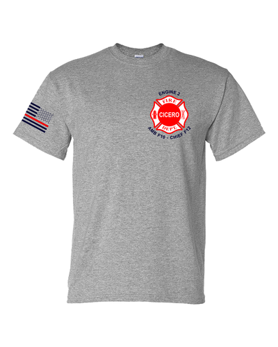 CFD Engine#2 Gildan shirt - Sport Grey