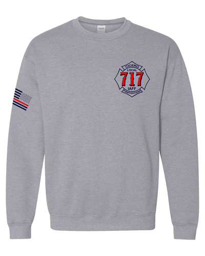 CFD Gildan Duty Crewneck - Sport Grey
