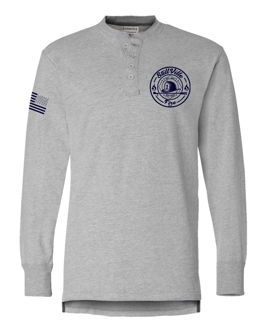 Stillville Henley Jersey - Grey
