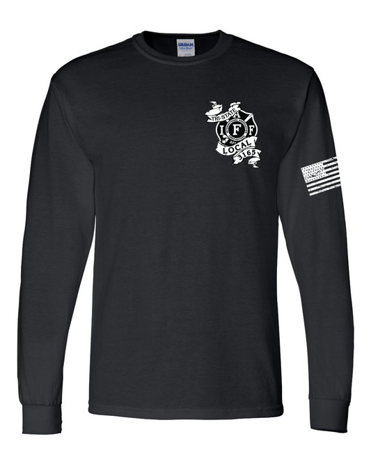 Tri-State Firefighters Gildan Long Sleeve shirt - Blk
