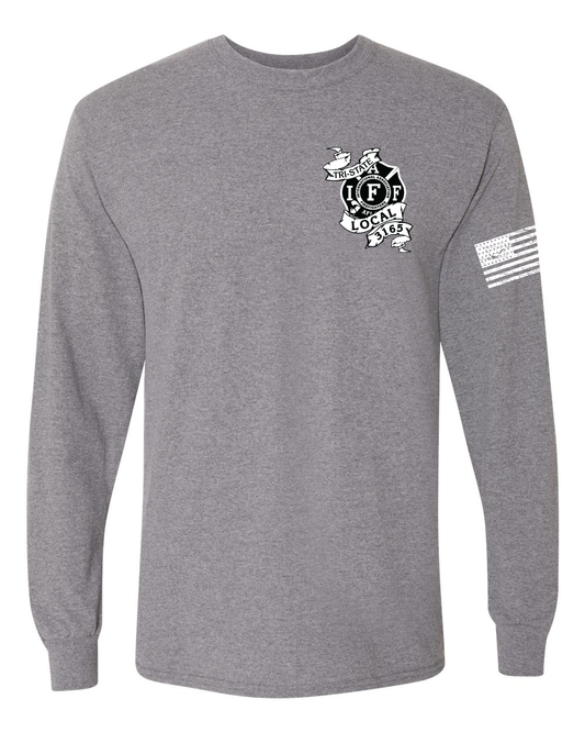 Tri-State Firefighters Gildan Long Sleeve shirt - Graphite