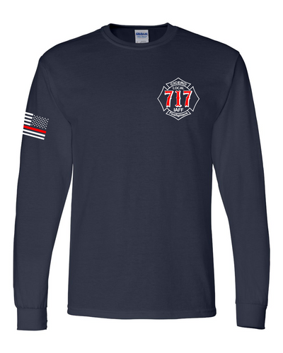 CFD Gildan Long Sleeve Duty - Navy