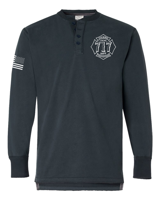 CFD Henley Jersey - Navy