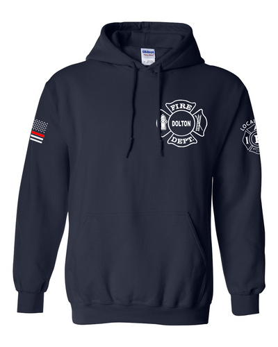 Dolton Fire Dept. - Navy DryBlend Hoodie