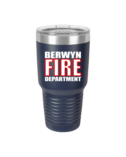 Berwyn Fire Dept. - 30oz Navy Ringneck Tumbler