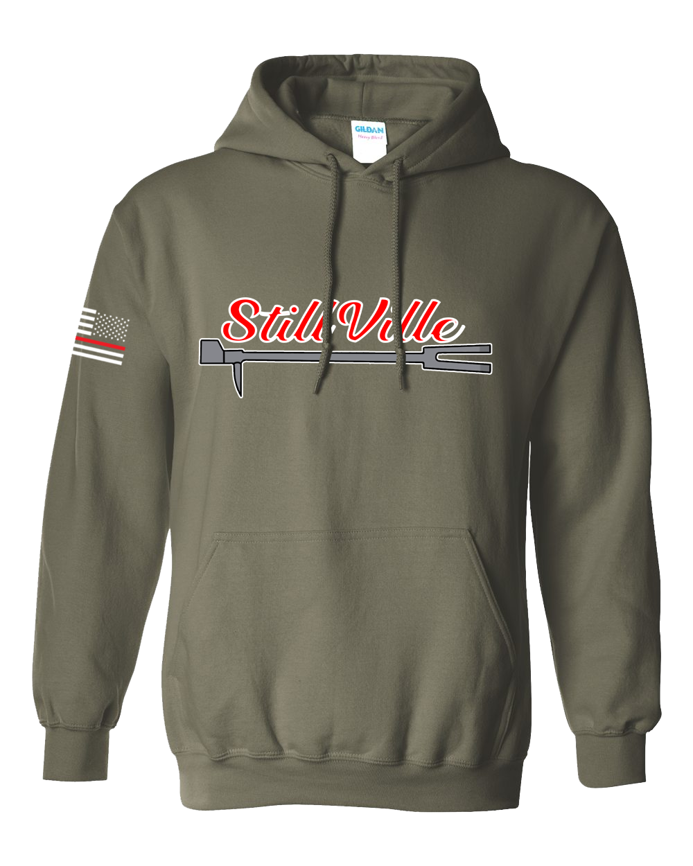 Stillville O.G. Haligan hoodie - Military Green