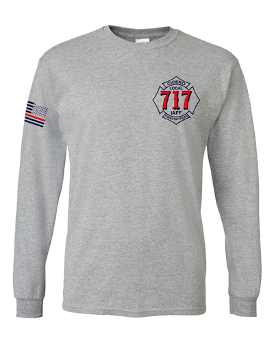 CFD Gildan Long Sleeve Duty - Sport Grey